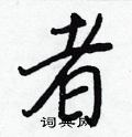王正良写的硬笔行书者